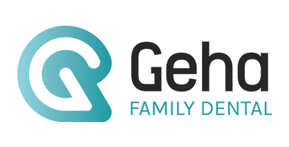 Geha Family Dental Logo as Health Partners with Lenius Orthodontics in Overland Park, KS.